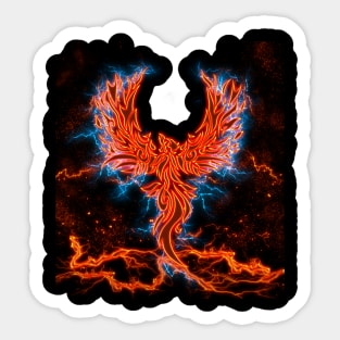 Fenix Lightning Wings Sticker